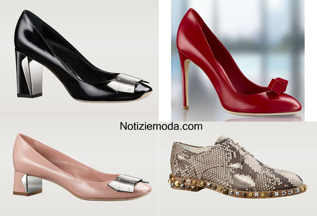 Scarpe Louis Vuitton primavera estate 2014 abbigliamento donna