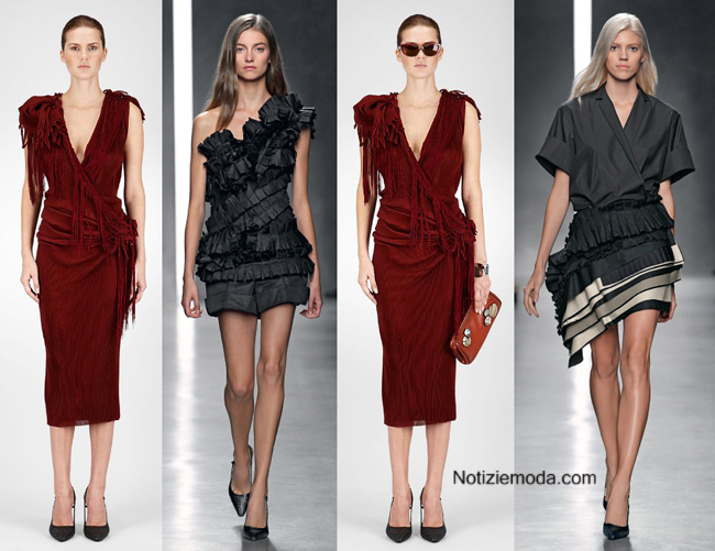 Tendenze Bottega Veneta primavera estate 2014 donna