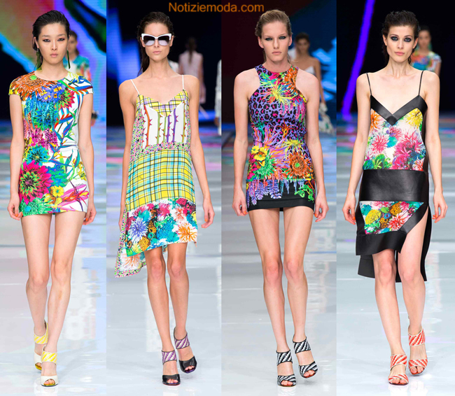 Tendenze abiti Just Cavalli primavera estate 2014 moda donna