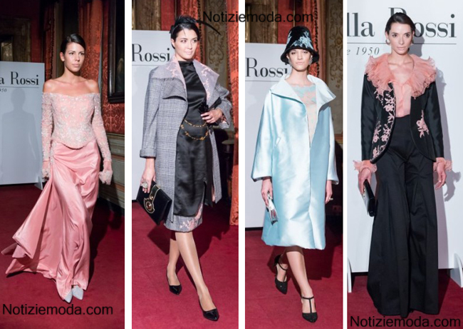 Look Antonella Rossi Alta Roma 2014 2015 moda donna