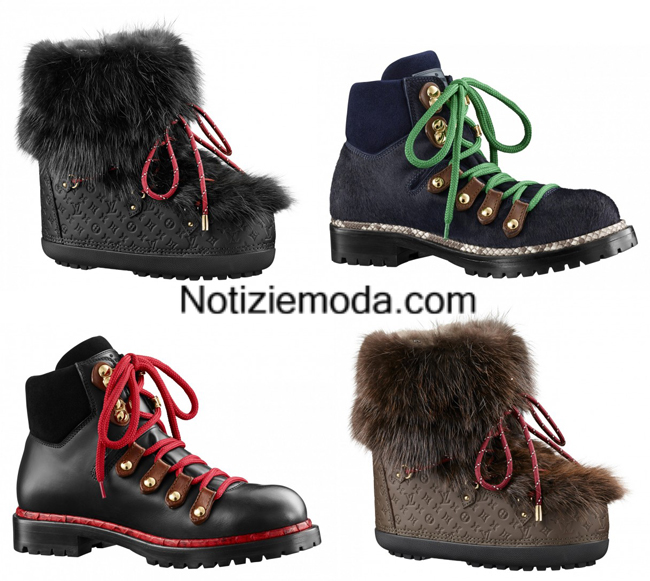 Look scarpe Louis Vuitton autunno inverno 2014 2015