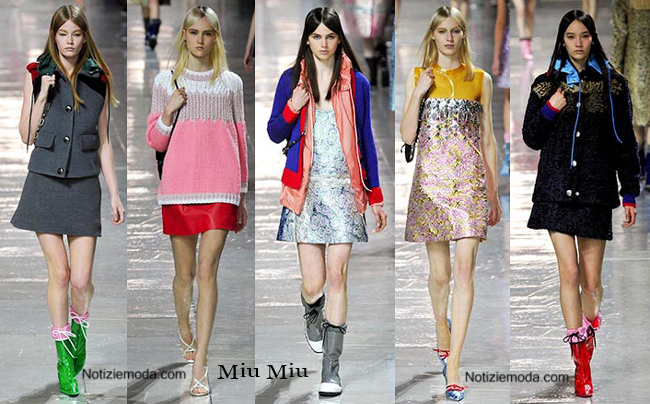 Tendenze Miu Miu autunno inverno 2014 2015 moda donna