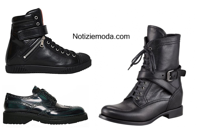 Tendenze scarpe Prada autunno inverno 2014 2015