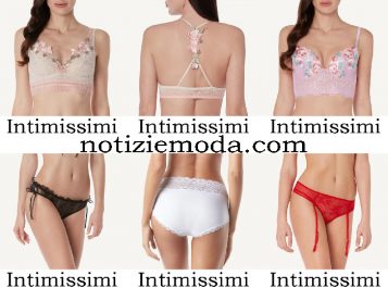 Reggiseni Intimissimi 2018 Nuovi Arrivi Slip Donna E Lingerie