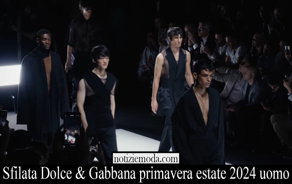 Sfilata Dolce Gabbana Primavera Estate 2024 Moda Uomo