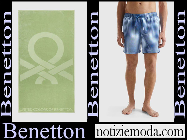 Costumi Benetton 2024 nuovi arrivi moda mare uomo