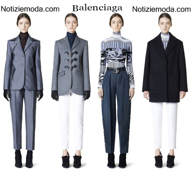 Look Balenciaga autunno inverno 2014 2015 moda donna