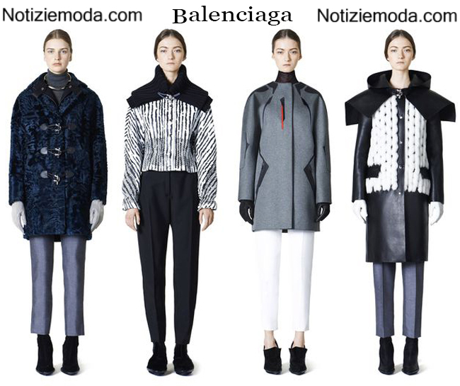 Outfit Balenciaga autunno inverno 2014 2015 donna