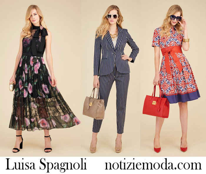 Abbigliamento Luisa Spagnoli primavera estate 2018 nuovi arrivi donna