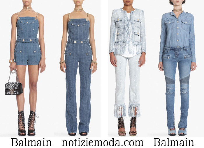 Jeans Balmain Primavera Estate Nuovi Arrivi Donna