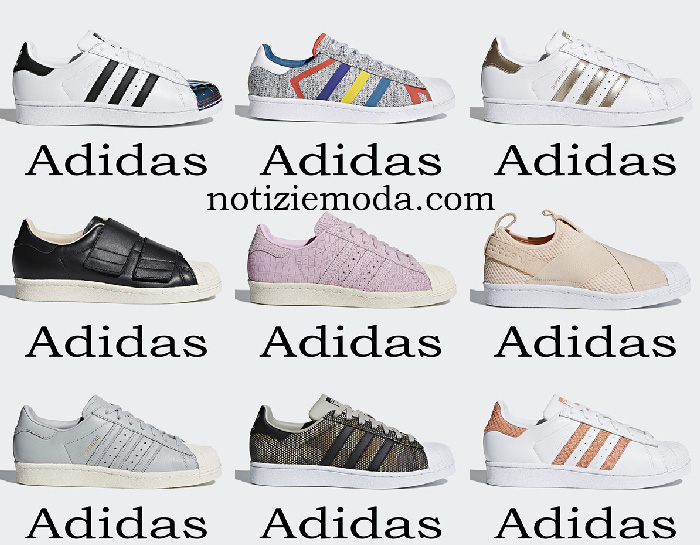 Scarpe Adidas Superstar Sneakers Donna Primavera Estate