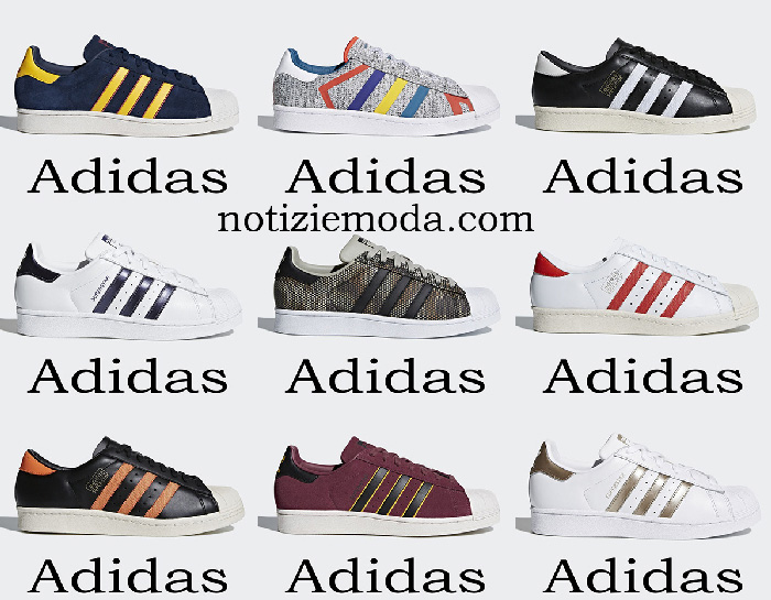 Scarpe Adidas Superstar Sneakers Uomo Primavera Estate