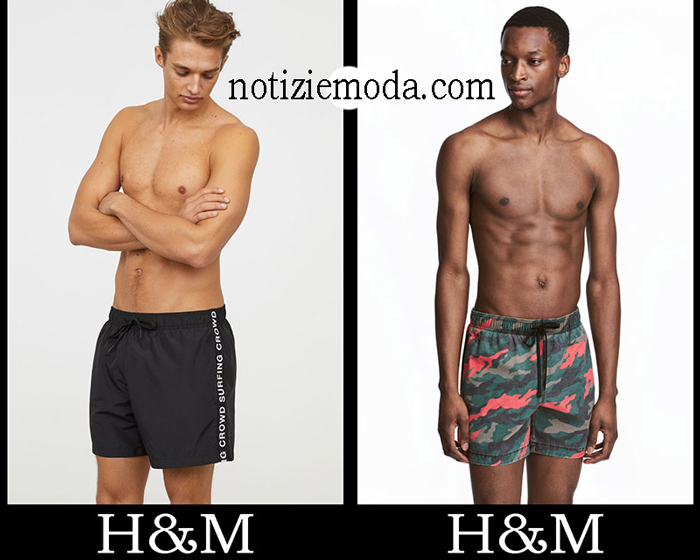 Nuovi Arrivi Costumi Uomo HM 2018 Costumi Da Bagno