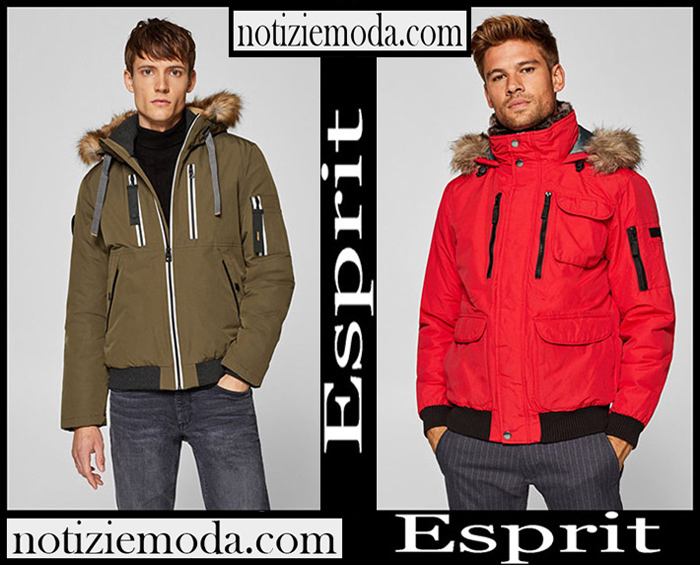 Nuovi Arrivi Esprit Capispalla 2018 2019 Moda Uomo