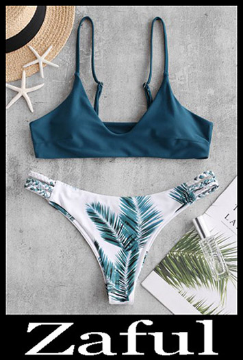 Mix And MatchZAFUL Braided Strappy Leaf Bralette Bikini Swimsuit