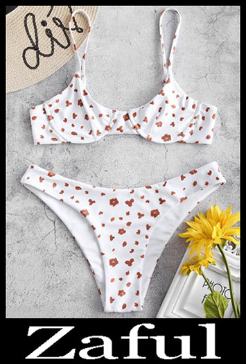 Cami BikiniZAFUL Underwire Flower Bikini Set