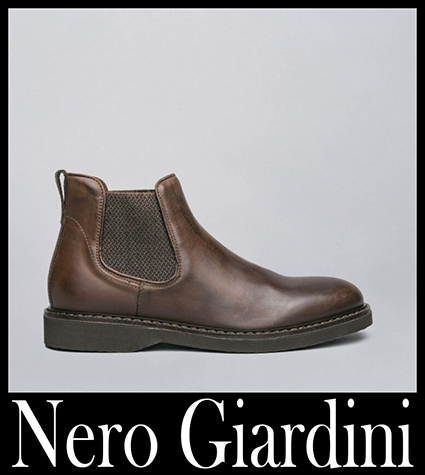 Scarpe Nero Giardini 20 2021 autunno inverno moda uomo 4