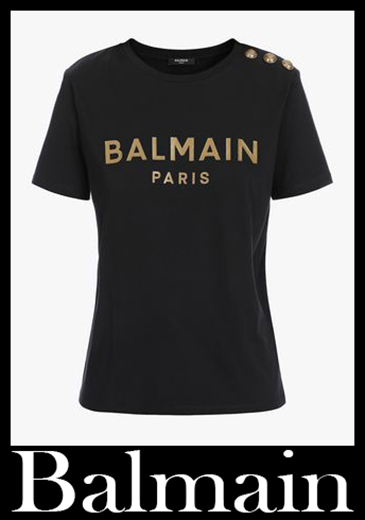 Nuovi arrivi t shirts Balmain 2021 abbigliamento donna 11