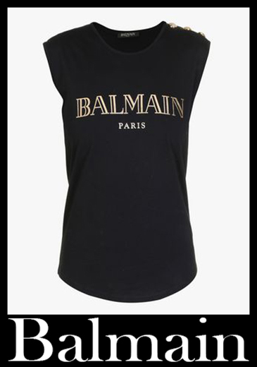 Nuovi arrivi t shirts Balmain 2021 abbigliamento donna 12