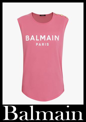 Nuovi arrivi t shirts Balmain 2021 abbigliamento donna 13