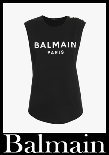 Nuovi arrivi t shirts Balmain 2021 abbigliamento donna 14