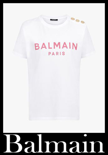 Nuovi arrivi t shirts Balmain 2021 abbigliamento donna 15