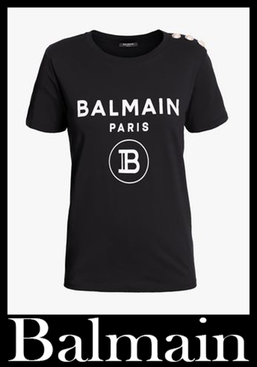 Nuovi arrivi t shirts Balmain 2021 abbigliamento donna 17