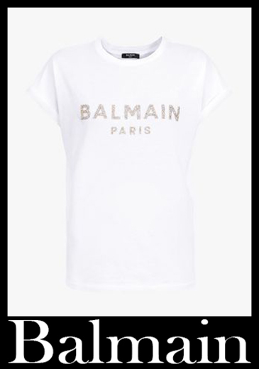 Nuovi arrivi t shirts Balmain 2021 abbigliamento donna 4