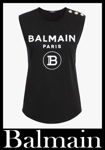 Nuovi arrivi t shirts Balmain 2021 abbigliamento donna 8