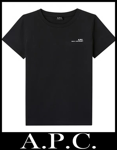 Nuovi arrivi t shirts A.P.C. 2021 abbigliamento donna 15