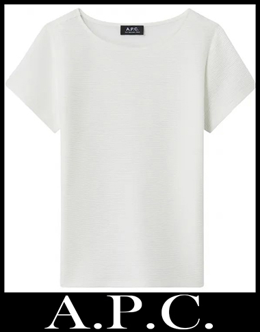 Nuovi arrivi t shirts A.P.C. 2021 abbigliamento donna 4