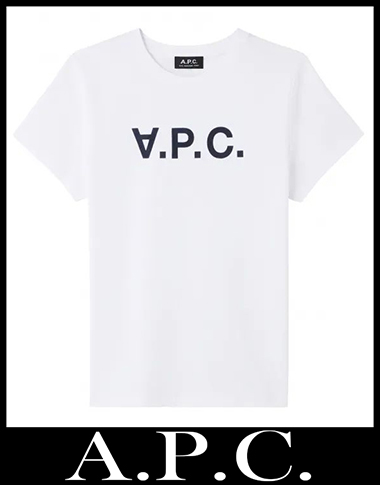 Nuovi arrivi t shirts A.P.C. 2021 abbigliamento donna 6