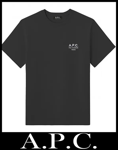 Nuovi arrivi t shirts A.P.C. 2021 abbigliamento uomo 5