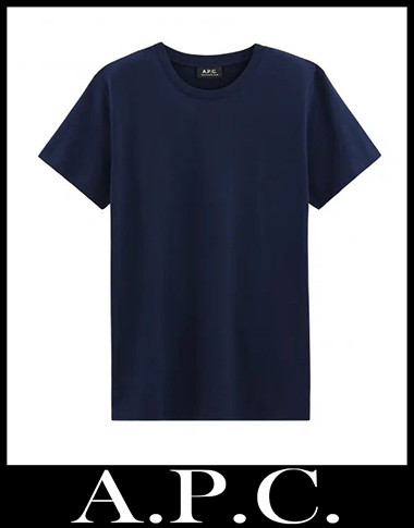 Nuovi arrivi t shirts A.P.C. 2021 abbigliamento uomo 6