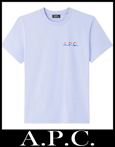 Nuovi arrivi t shirts A.P.C. 2021 abbigliamento uomo 9