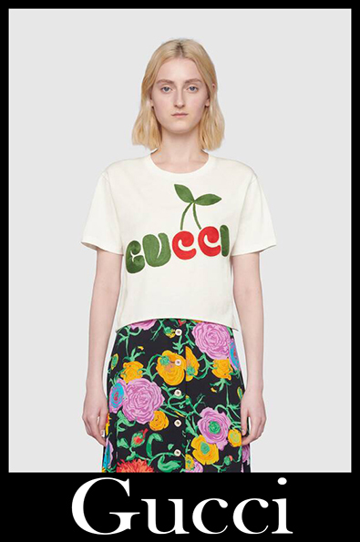 T shirts Gucci nuovi arrivi abbigliamento moda donna 25