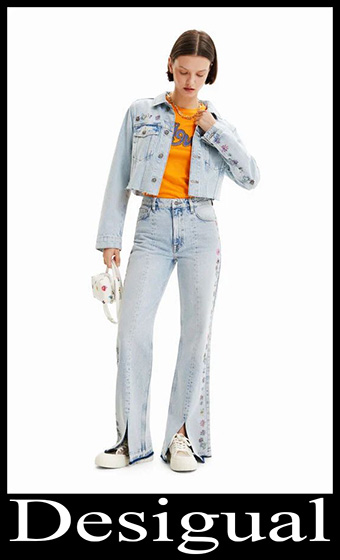 Jeans Desigual 2023 nuovi arrivi abbigliamento denim donna 6