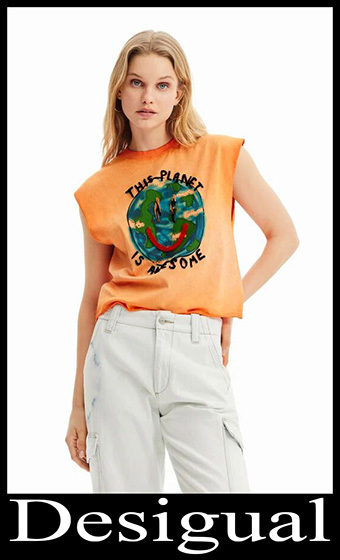 T shirts Desigual 2023 nuovi arrivi abbigliamento donna 3