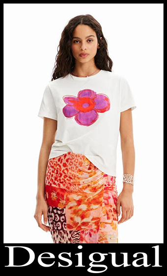 T shirts Desigual 2023 nuovi arrivi abbigliamento donna 4