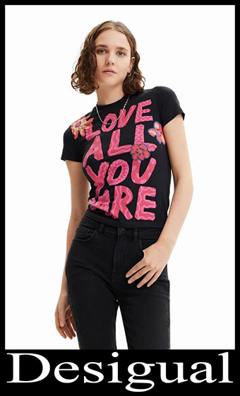 T shirts Desigual 2023 nuovi arrivi abbigliamento donna 5