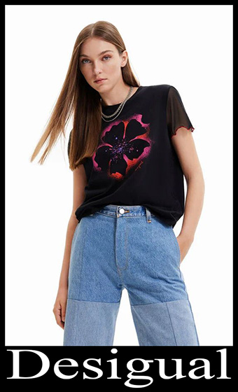 T shirts Desigual 2023 nuovi arrivi abbigliamento donna 9