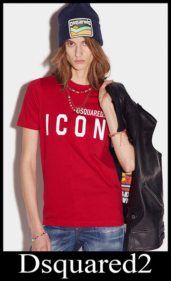 T shirts Dsquared2 2023 nuovi arrivi abbigliamento donna 10