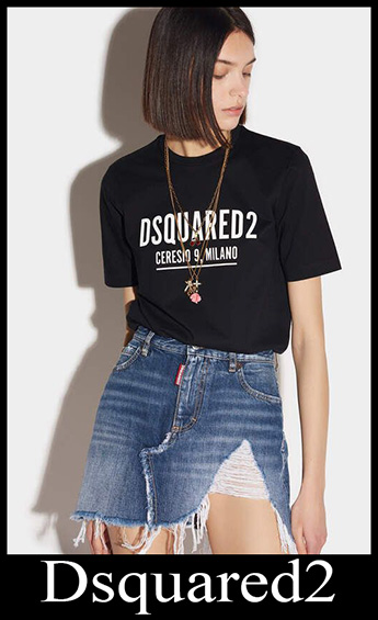 T shirts Dsquared2 2023 nuovi arrivi abbigliamento donna 5