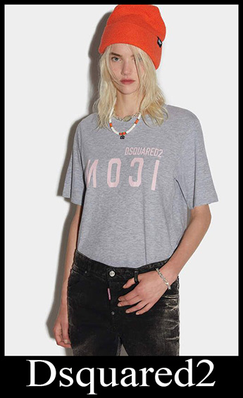 T shirts Dsquared2 2023 nuovi arrivi abbigliamento donna 8