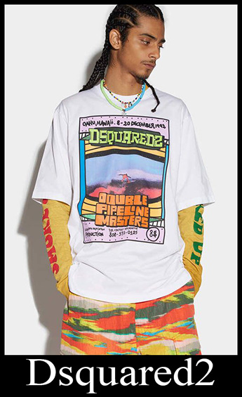 T shirts Dsquared2 2023 nuovi arrivi abbigliamento uomo 6