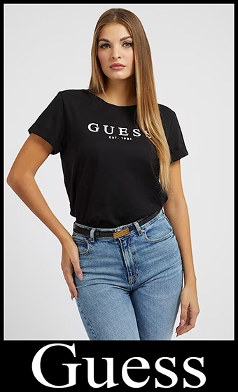 T shirts Guess 2023 nuovi arrivi abbigliamento donna 1