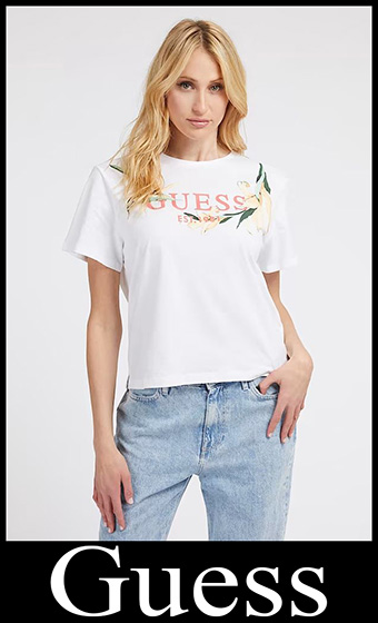 T shirts Guess 2023 nuovi arrivi abbigliamento donna 10