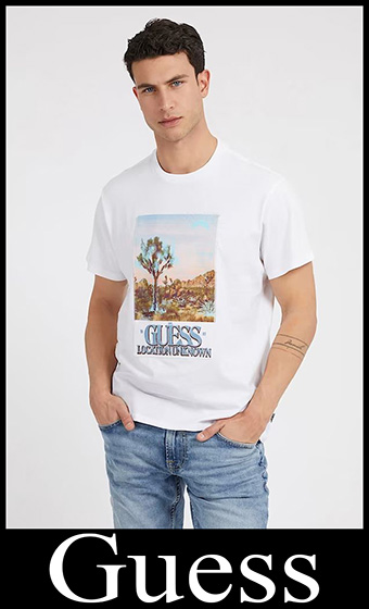 T shirts Guess 2023 nuovi arrivi abbigliamento uomo 2