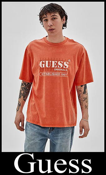 T shirts Guess 2023 nuovi arrivi abbigliamento uomo 9