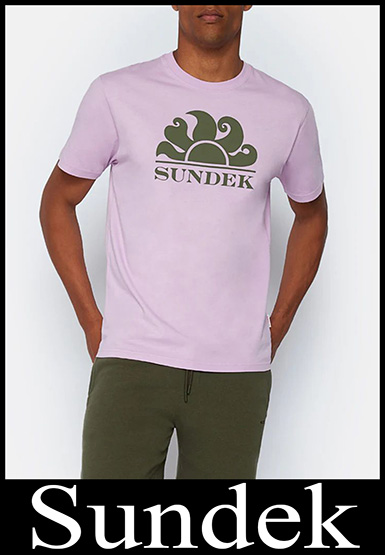 T shirts Sundek 2023 nuovi arrivi abbigliamento uomo 10